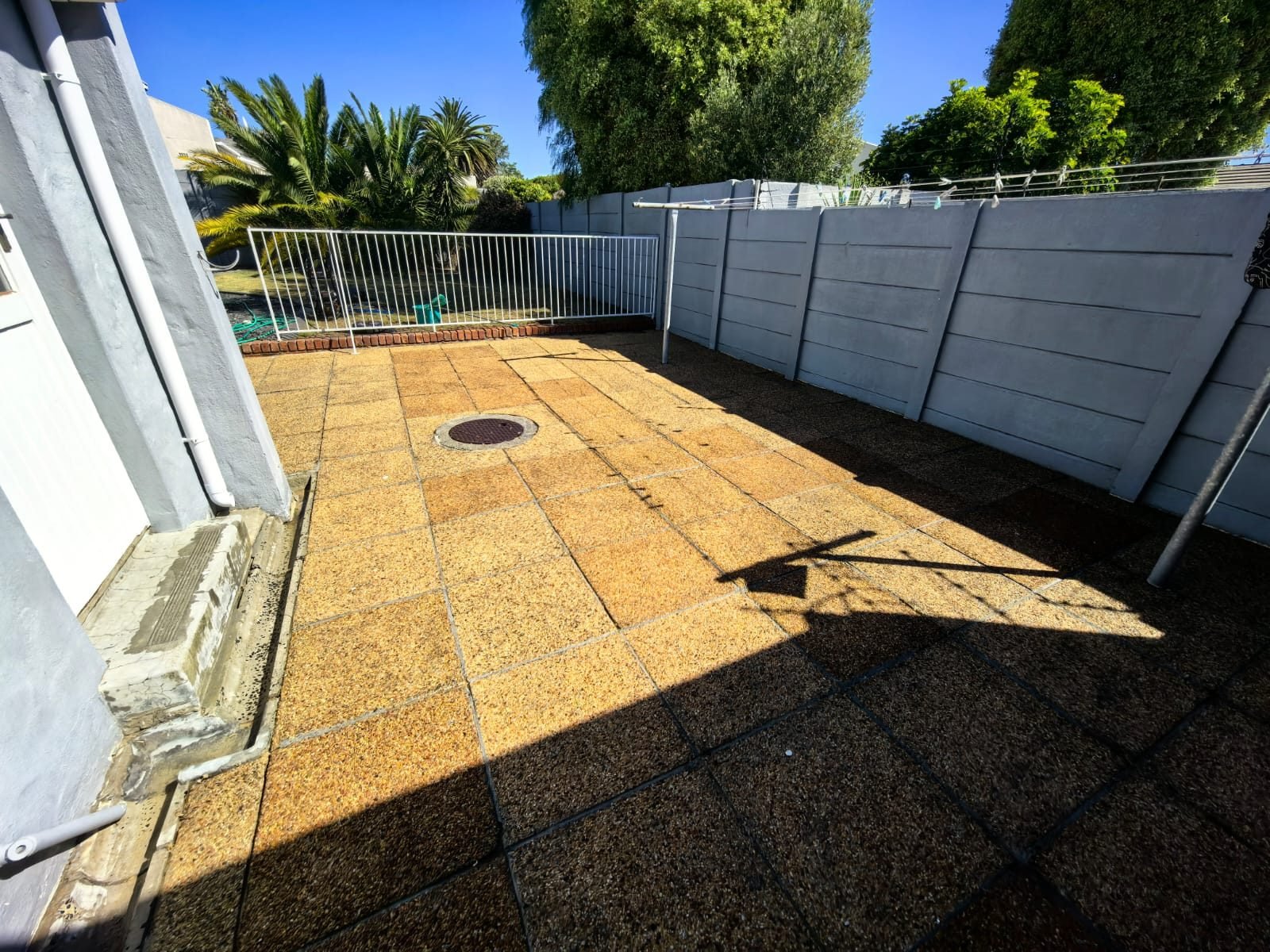 After softwash — clean paving completed by Klusjes Edgemead